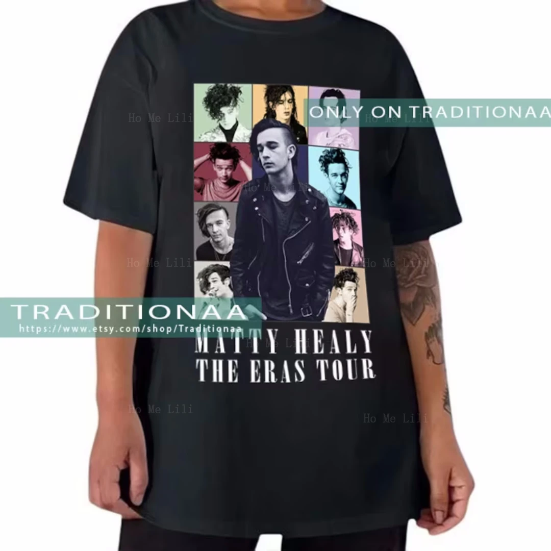 Petto Healy The Eras Tour T-Shirt Oversize Top Abbigliamento Uomo Design
