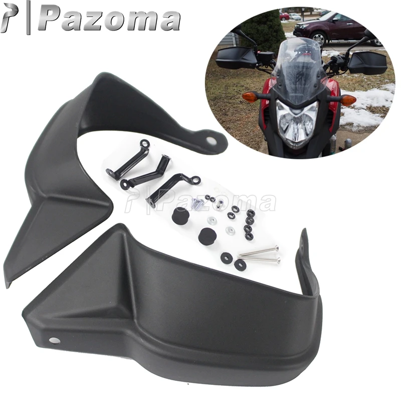 Nero Moto Paramani Scudi A Mano Guard Per Honda Nc700 X Nc750X Dct Nc750S 2012-2017 Moto A Mano Protezione