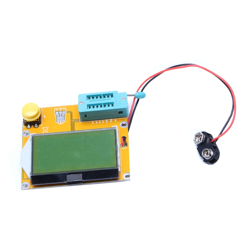Lcr-T4 Transistor Tester Diodo Triodo Capactitance Esr Lcr Meter Mos Pnp Npn