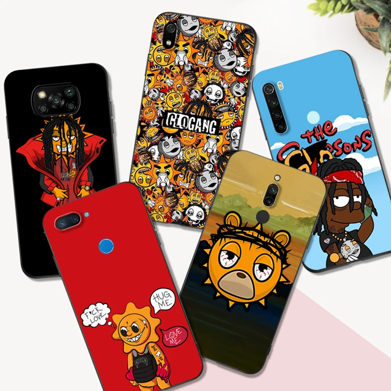 Custodia In Tpu Nero Per Xiaomi Redmi 5 5Plus 6 6A 7 7A 8 8A Cover Posteriore Fundas Glo Gang Chief Keef Capa