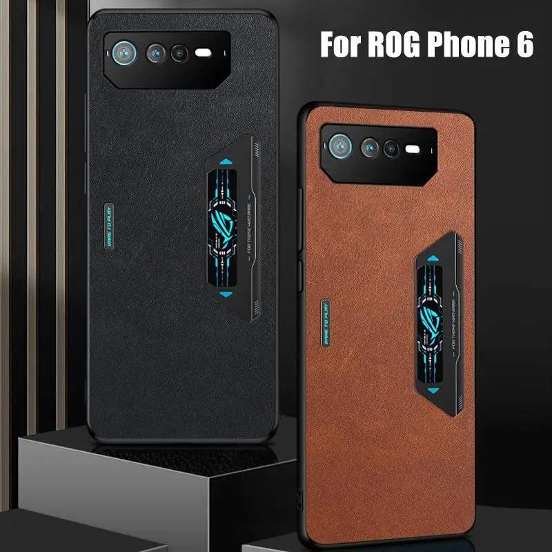 Coque Per Asus Rog Phone 6 Pro Custodia Per Telefono In Vera Pelle Per Rog Phone 5 6 Pro Custodia Protettiva Ultra Sottile Per Rog Phone 6 Pro