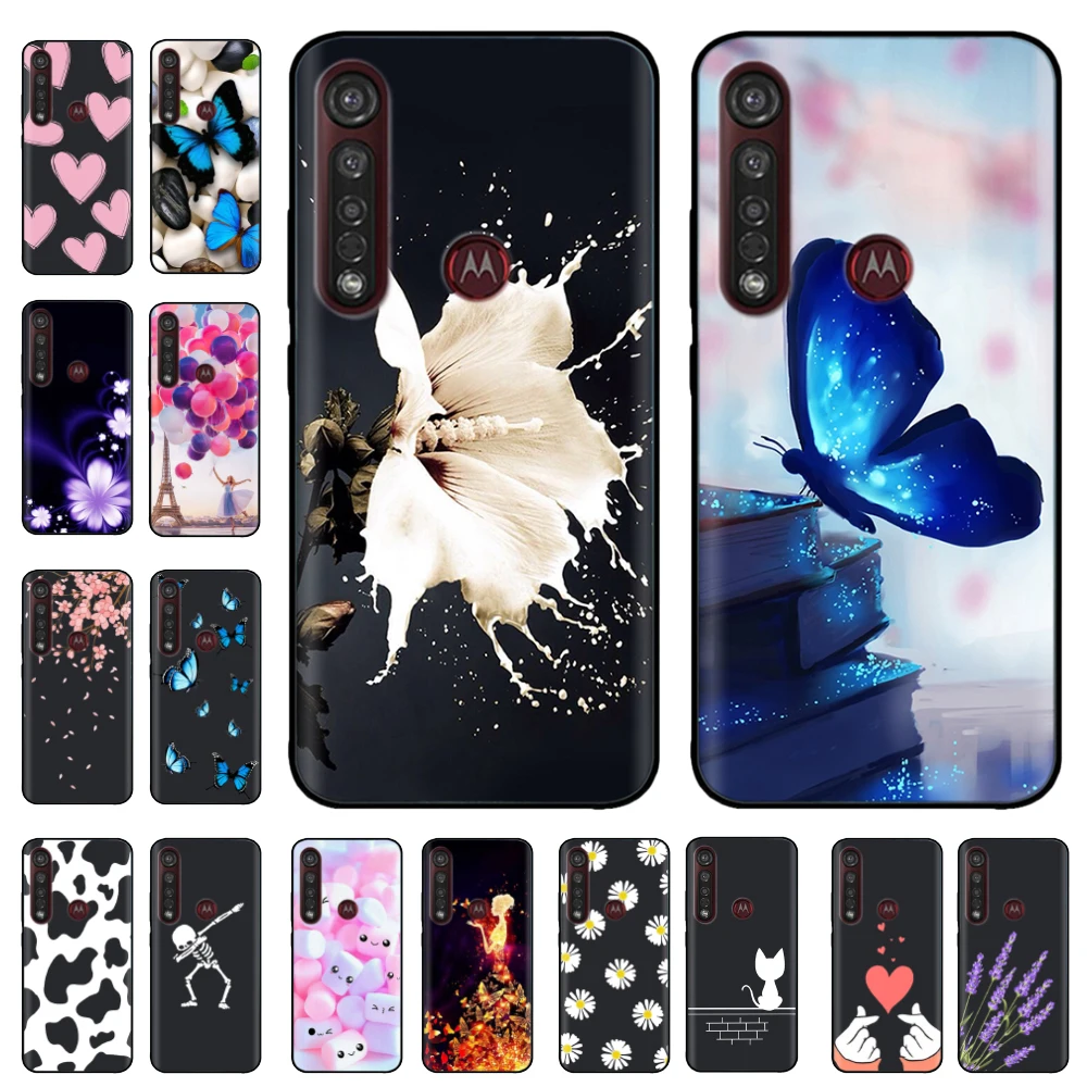 Per Moto G8 Plus Custodia Morbida In Silicone Nero Cover Posteriore Fundas Per Motorola Moto G8 Gioca G8 + Motog8 Plus G 8 Power Phone Case Coque
