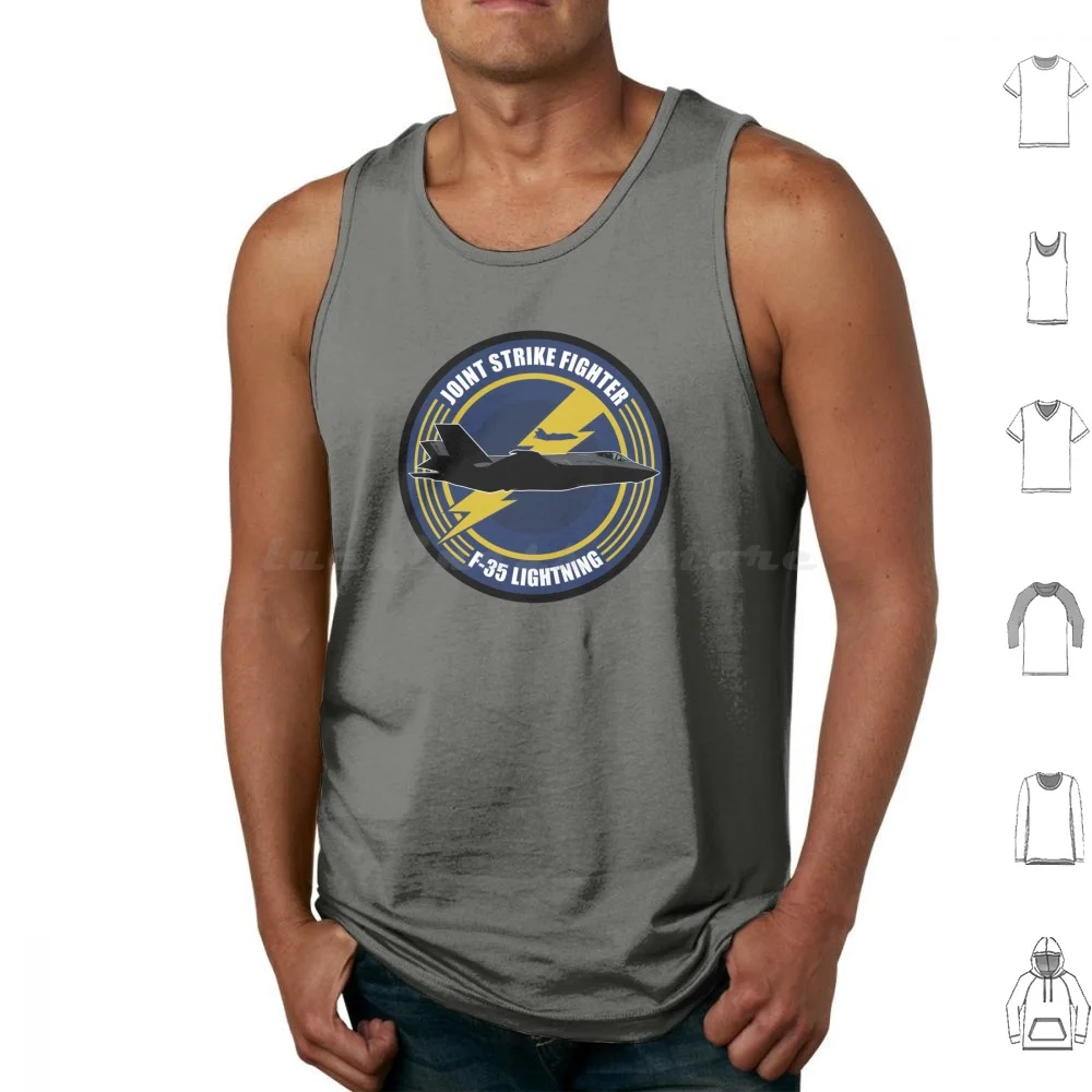 F-35 Lightning Canotte Gilet Senza Maniche F 35 Lightning 2 F 35 Lightning Ii F35 Lightning F 35 Lightning Patch F 35 Lightning