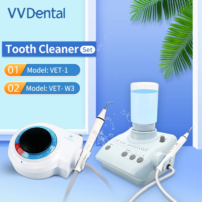 Vv Dental Ultrasonic Scaler Set Sonic Cleaning Machine Vet-W3 Rimuovi Calcolo E Macchie Strumento Dentale Per Il Lavaggio Dei Denti