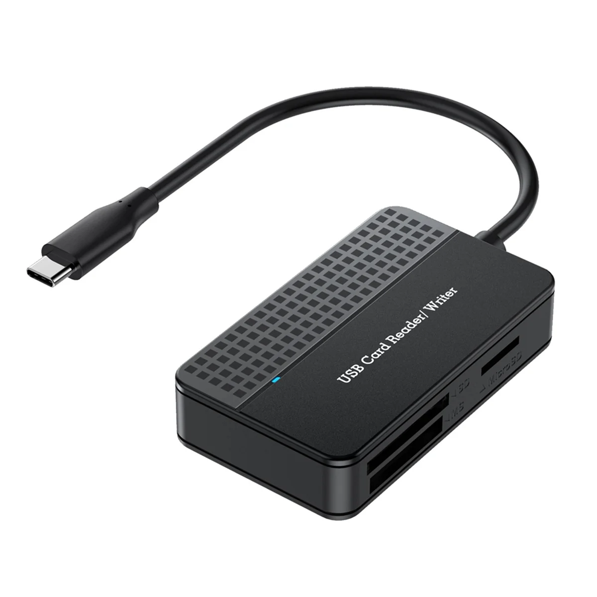 Lettore 4-In-1, Tf Sd Ms Cf Card Reader Adattatore Multi Card Esterno Per Computer Camera Type-C Interface
