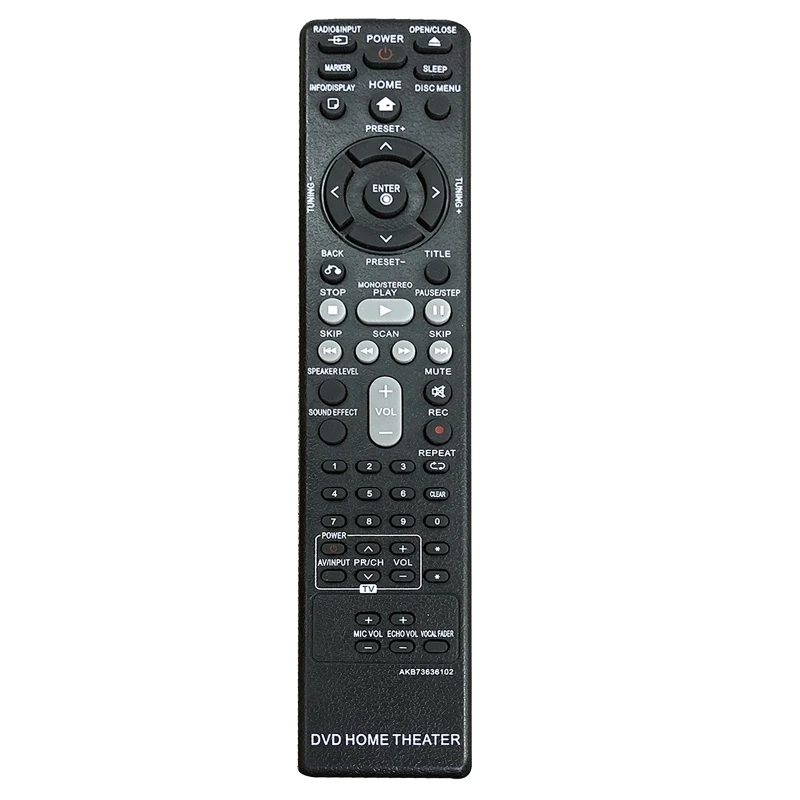 Akb73636102 Telecomando Per Sistema Home Theatre Dvd Dh4220S Dh4130S Dh7531T Dh6530T Lhd625 Ht806St Ht906Taw Ht304