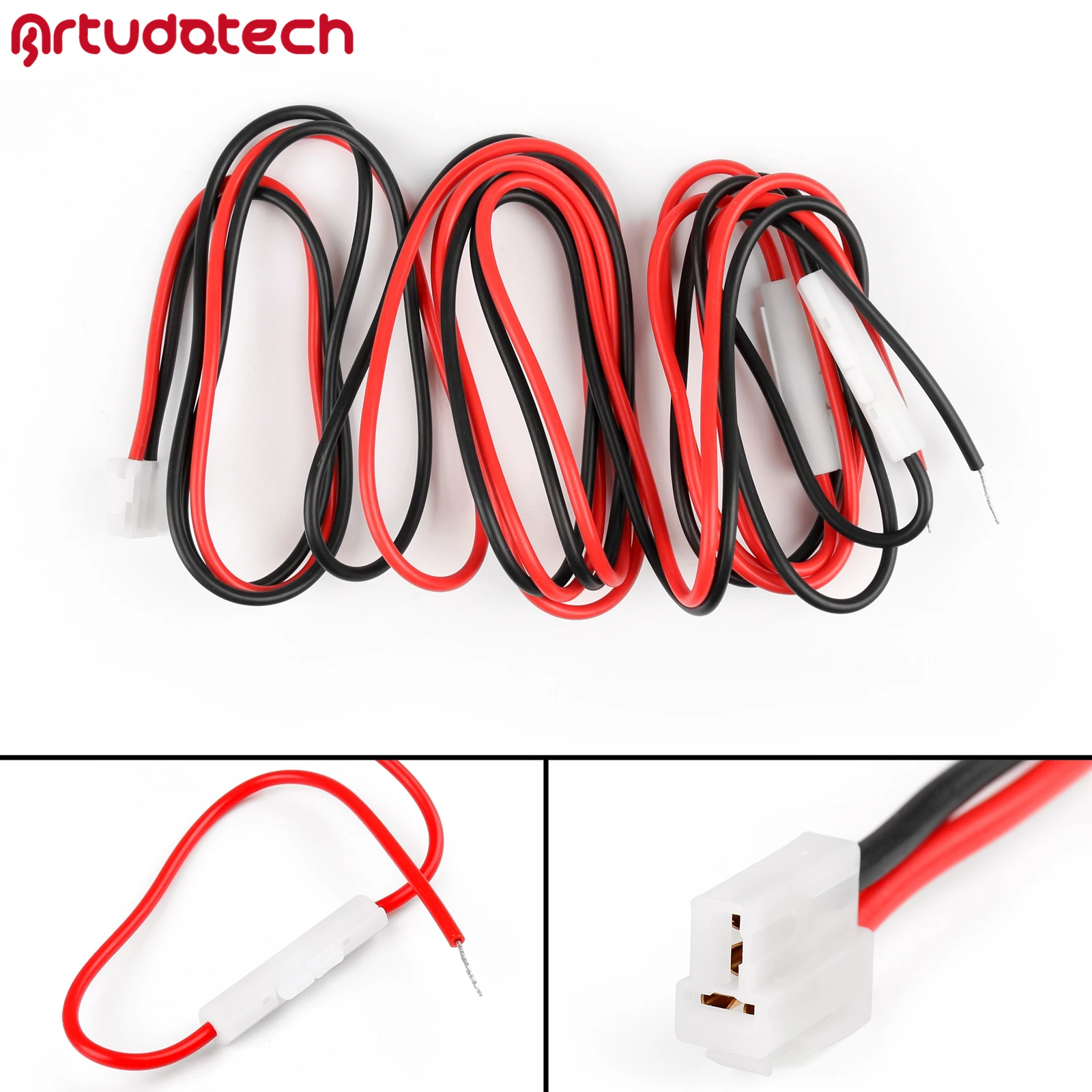 Artudatech Cavo Di Alimentazione Dc Cavo Per Kenwood Per Yaesu Per Icom Tm281 Tm481 Tk-271 Ft-1807 Ft-802