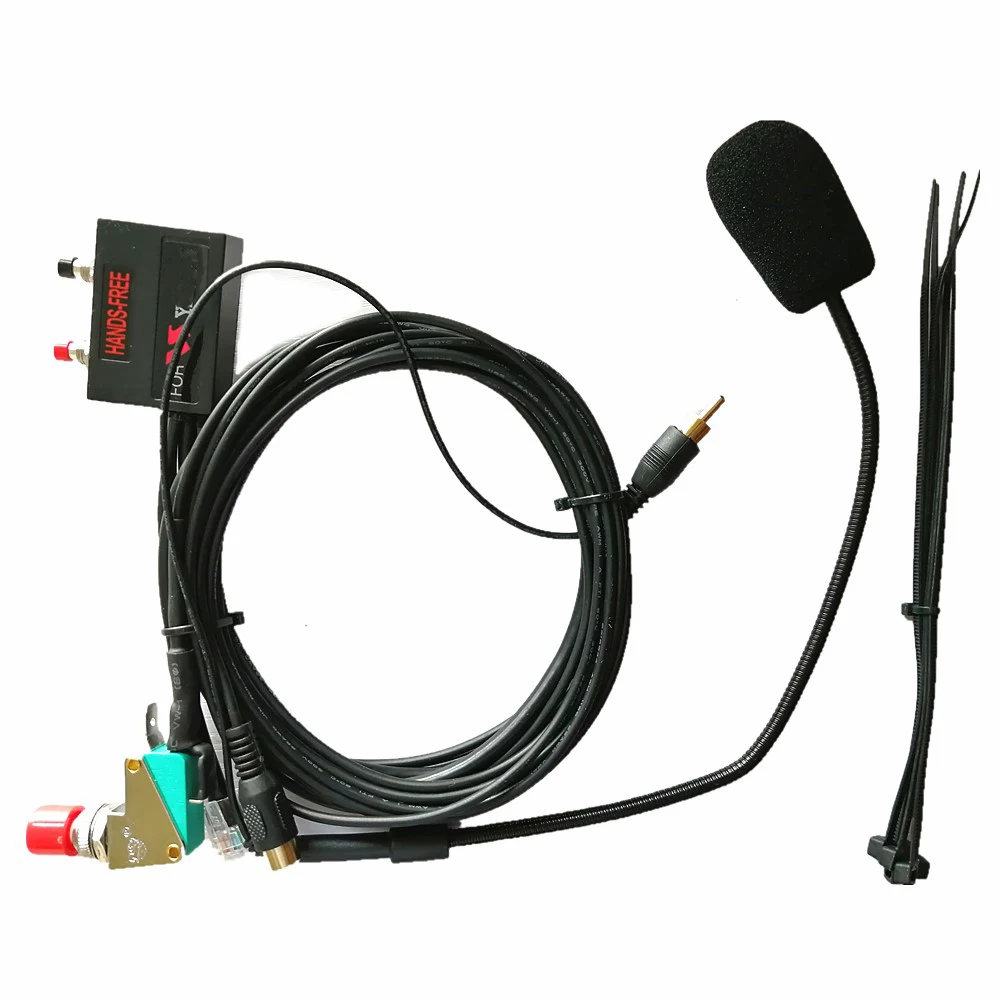 Hands-Free Microfoni Mic Per Yaesu Ft-1907 Ft-7800 Ft-8800 Ft-8900R Ft-7900R Radio Walkie Talkie Accessori