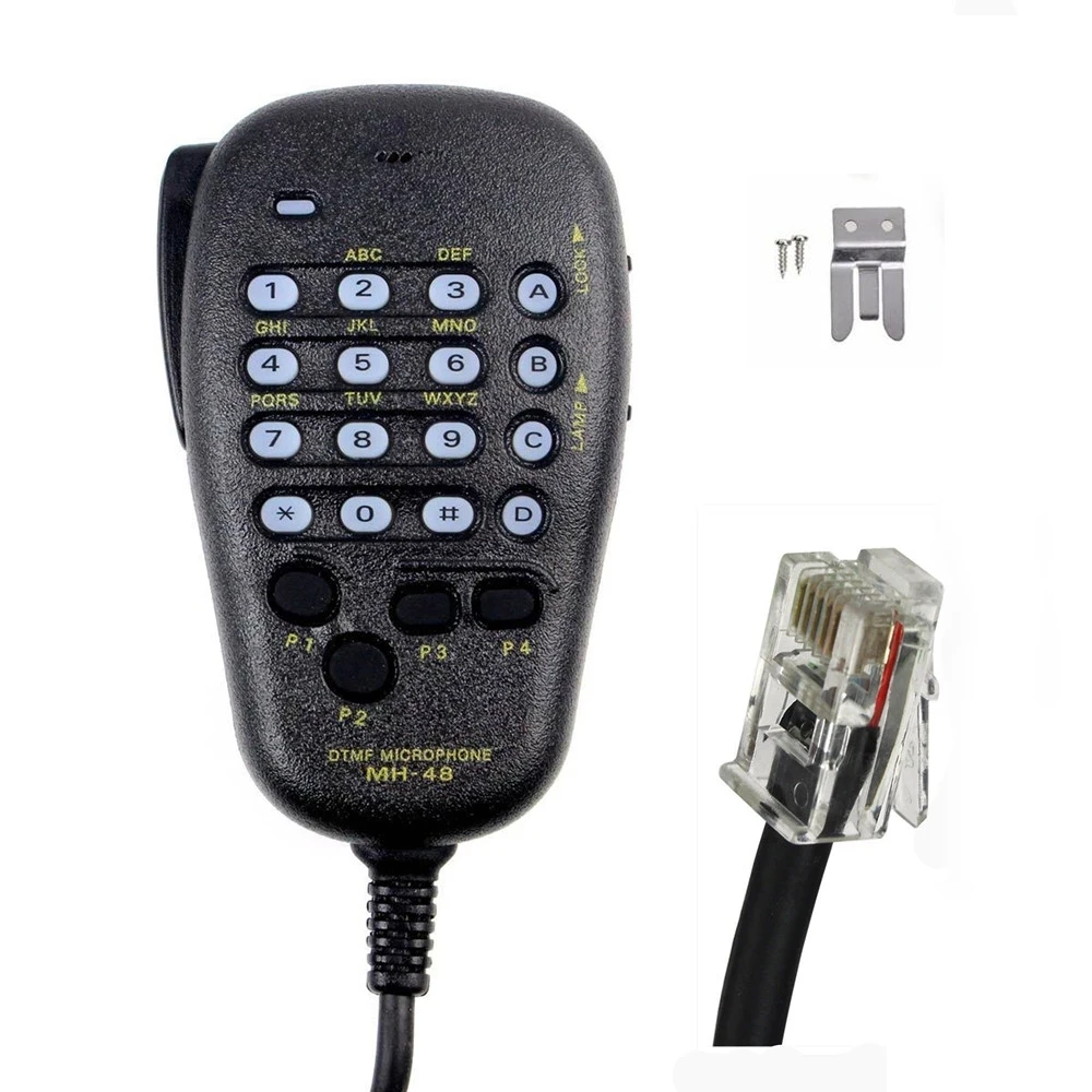 Yaesu Mh-48 Mh-48A6J Dtmf Speaker Microfono Per Ft-8800R Ft-8900R Ft-7900R Ft-1807 Ft-7800R Ft-2900R Ft-1900R Ft-1500M Ft-8500M