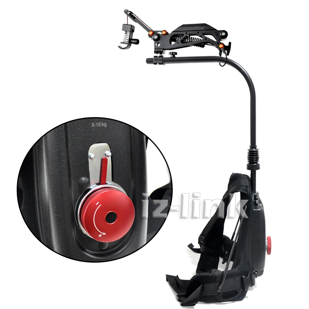 Alumotech As Easyrig Carico 8-18Kg 17.6 - 39.6 Libbre Braccio Di Smorzamento Serene + Flowcine Supporto Costante Corpo Steadicam Per Film Video