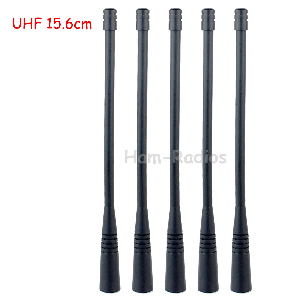 5Pcs Uhf 400-470Mhz Antenna Maschio Per Yaesu/Vertex Vx-180 Walkie-Talkie Antenna Radio Bidirezionale