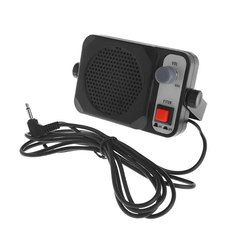 2020 New Heavy Duty Ts-650 Mini Altoparlante Esterno Per Yaesu Icom Kenwood Radio Cb 3.5 Millimetri