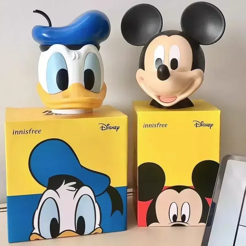 19Cm Aoger Disney Mickey Mouse Donald Duck Piggy Bank Cute Home Ornament Coin Storage Jar Money Box Figure For Kid Regalo Di Compleanno