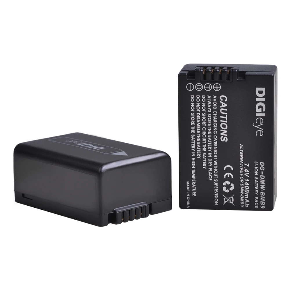 Dmw-Bmb9 Dmw Bmb9E Bmb9Pp Batteria Per Panasonic Lumix Dmc Fz40K Fz45K Fz47K Fz48K Fz60 Fz70 Fz80 Fz100 Fz150