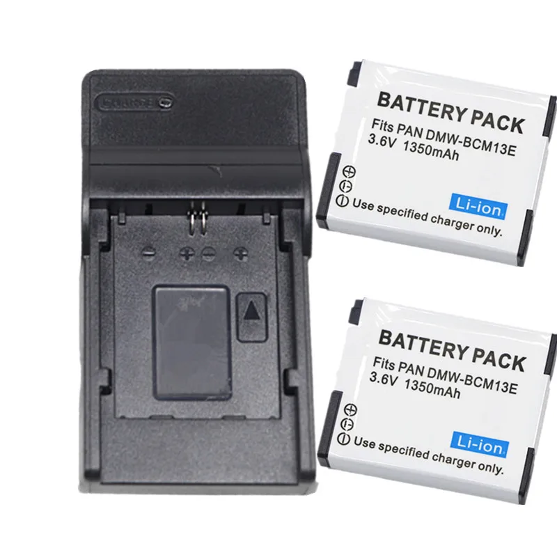Batteria Per Fotocamera Dmw-Bcm13 O Caricabatterie Usb Per Panasonic Lumix Dmc-Ft5 Ft6 Ft7 Lz40 Ts5 Ts6 Ts7 Tz37 Tz40 Tz41 Tz55 Tz57 Tz60