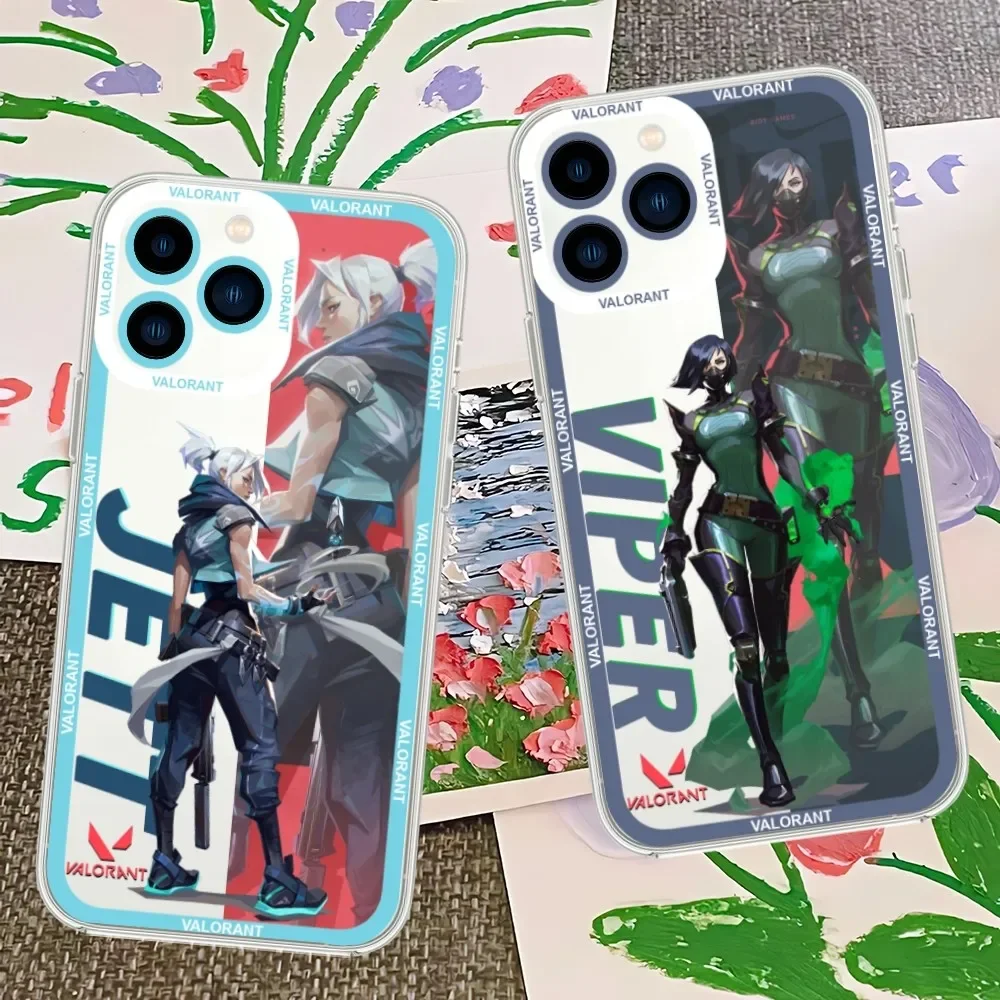 Custodia Per Telefono Vanfant Jett Viper Per Iphone 13 14 Mini 11 12 Pro Max Custodia Trasparente