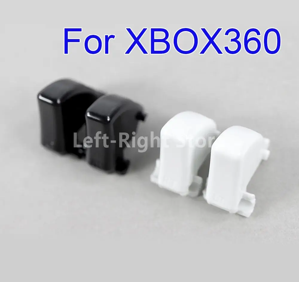 200Set Nero Bianco Plastica Lt Rt Pulsante Per Xbox360 Xbox 360 Controller Lt Pulsante Rt Pulsante Lt Rt Key Pad Parte Di Riparazione