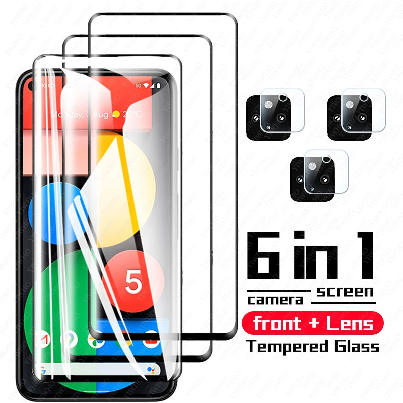 Per Google Pixel 5 Vetro Per Google Pixel 4A 5S 4 A Vetro Temperato Full Glue Hd Pellicola Salvaschermo Per Google Pixel 4A Vetro Dell'Obiettivo
