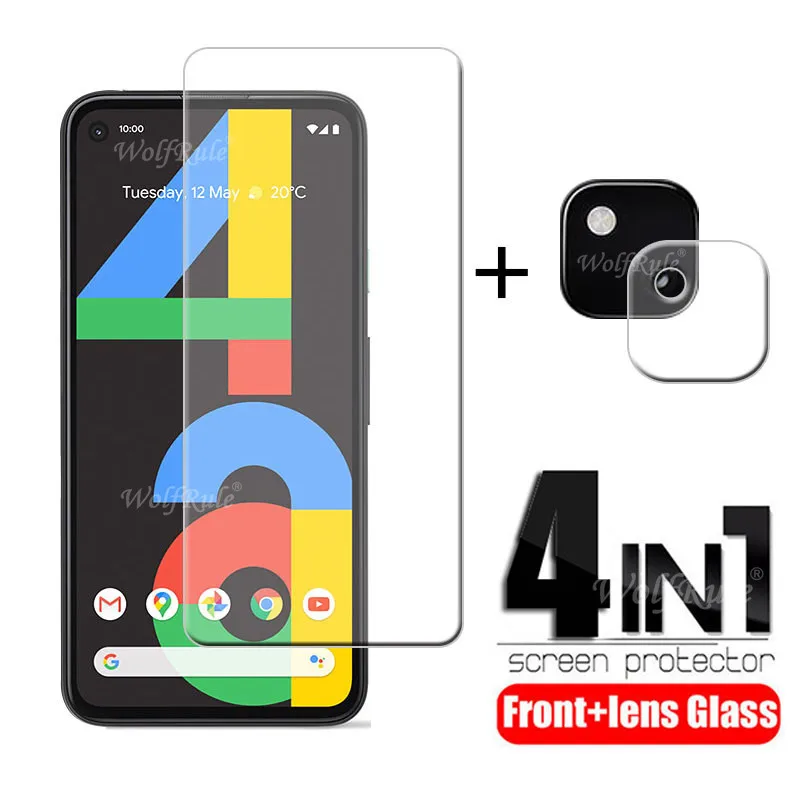 Per Google Pixel 4A 4G Vetro Per Pixel 4A 4G Vetro Fotocamera Obiettivo Telefono Pellicola Salvaschermo Per Google Pixel 4A 4G Vetro Temperato