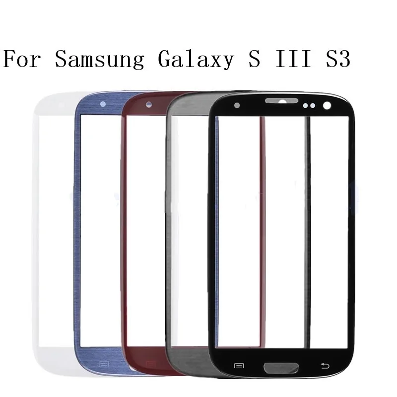 Lente Del Pannello Anteriore Per Samsung Galaxy S Iii S3 Gt-I9300 I9300 I747 Vetro Esterno