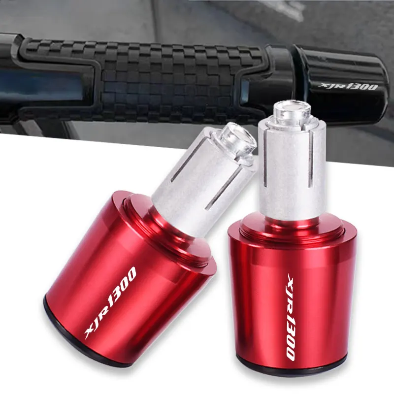 Per Yamaha Xjr 1300 Racer Xjr1300 1998-2017 2019 2020 Moto Cnc Manubrio Manopole Manubrio Cap End Handle Plugs Cap