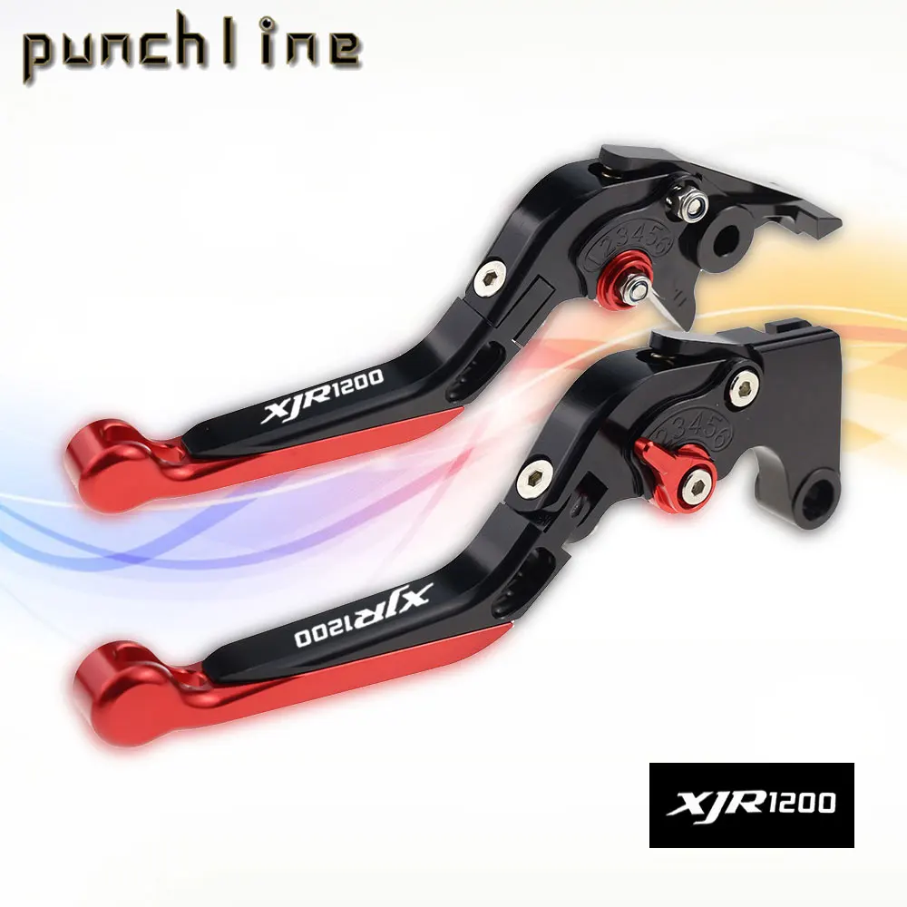 Misura Per Xjr1200 1995-1998 Xjr 1200 Xjr-1200 Accessori Cnc Leve Frizione Freno Estensibili Pieghevoli Set Maniglia Regolabile