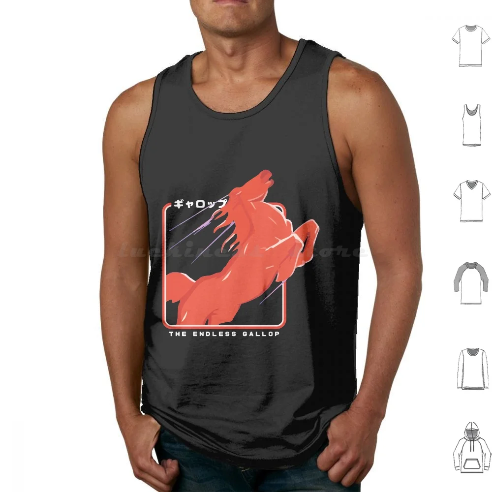 T-Shirt Per Cavalli The Endless Gallop _ Canotte Gilet Senza Maniche Crine Endless Gallop _