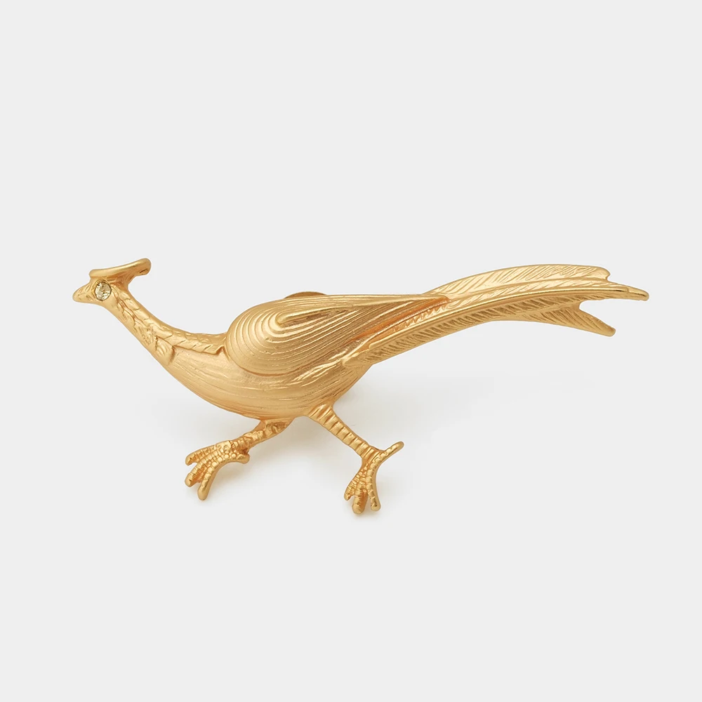 Jbjd Design Carve Spille Per Uccelli Al Galoppo Dorate