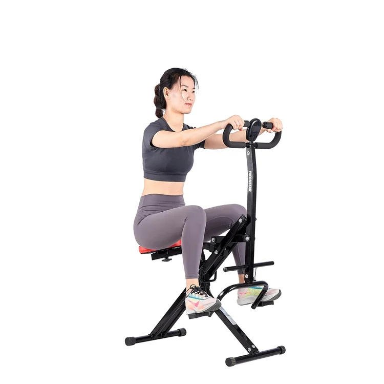Dropshipping Fitness Indoor Row-N-Ride Machine Total Crunch Horse Riding Exercise Machine