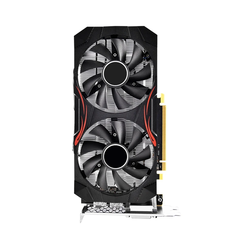 Scheda Grafica Rx580 8Gb Ddr5 256Bit 2048Sp Scheda Grafica 8Pin Doppia Ventola Per Scheda Grafica Gioco Amd Mining