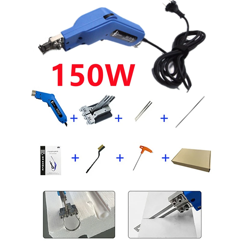 150W Tenuto In Mano Hot Knife Riscaldamento Utensile Da Taglio Macchina Da Taglio Schiuma Elettrica Scanalatura Scanalatrice Scultura Utensile Elettri