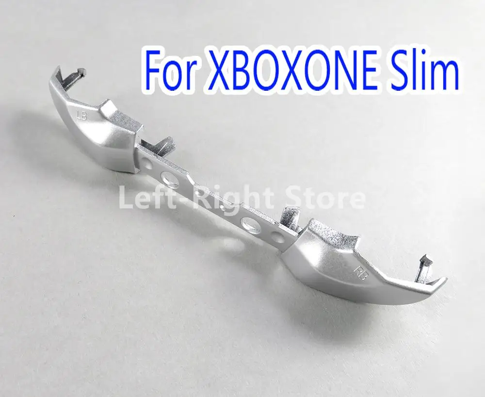 60Pcs Lb Rb Trigger Button Per Microsoft Xbox One S Controller Sostituzione Per Xboxone Slim Chrome Plating Bumper