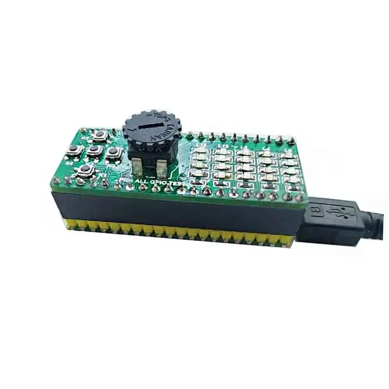 Raspberry Pi Pico All Gpio Test Board Led Key Adc Pico Starter Board Easy Board