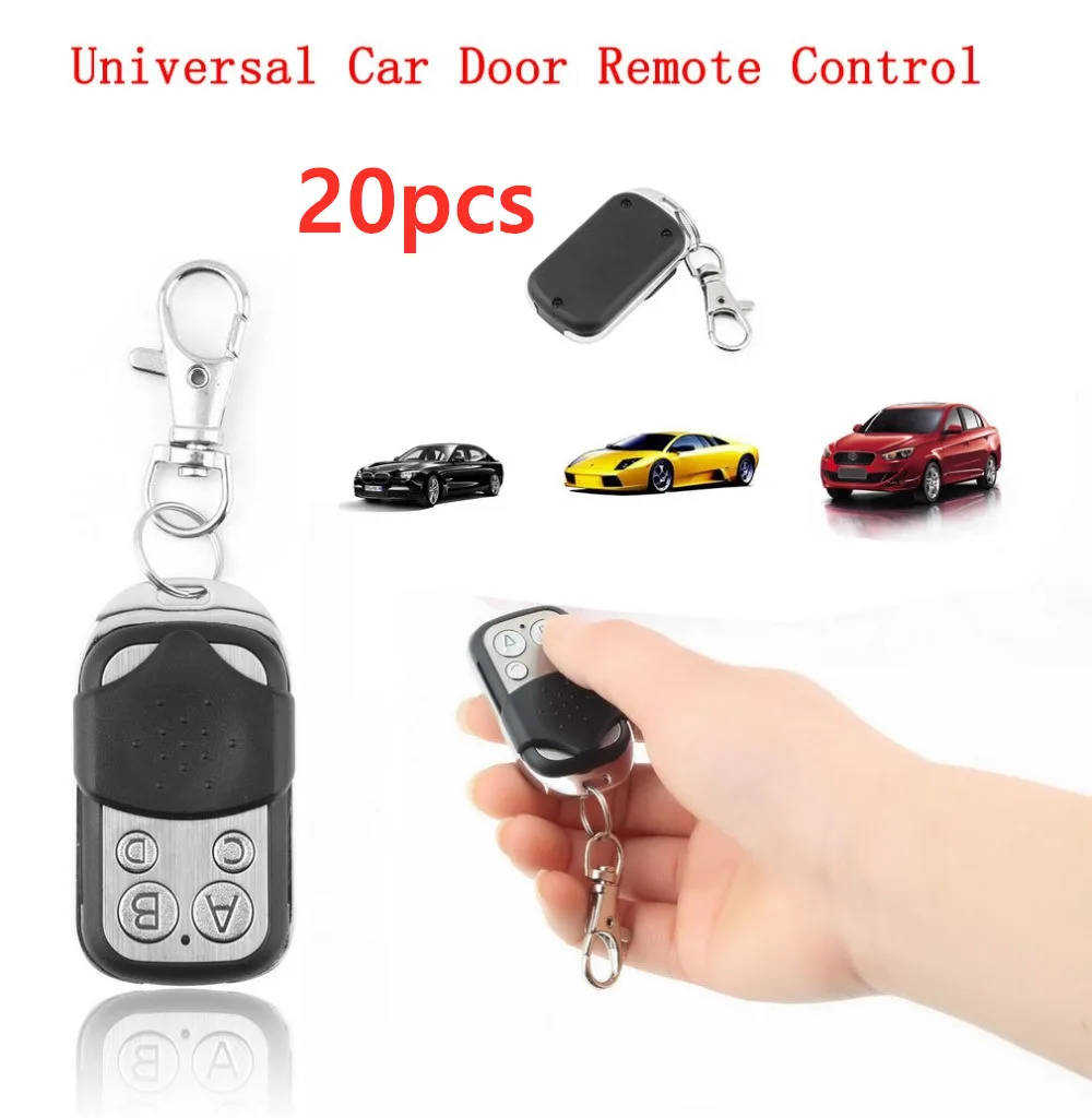 20 Pz Copia Telecomando 433Mhz Frequenza Moto Auto Auto Elettrica Clonazione Cancello Garage Porta Faccia A Faccia Copia Portachiavi