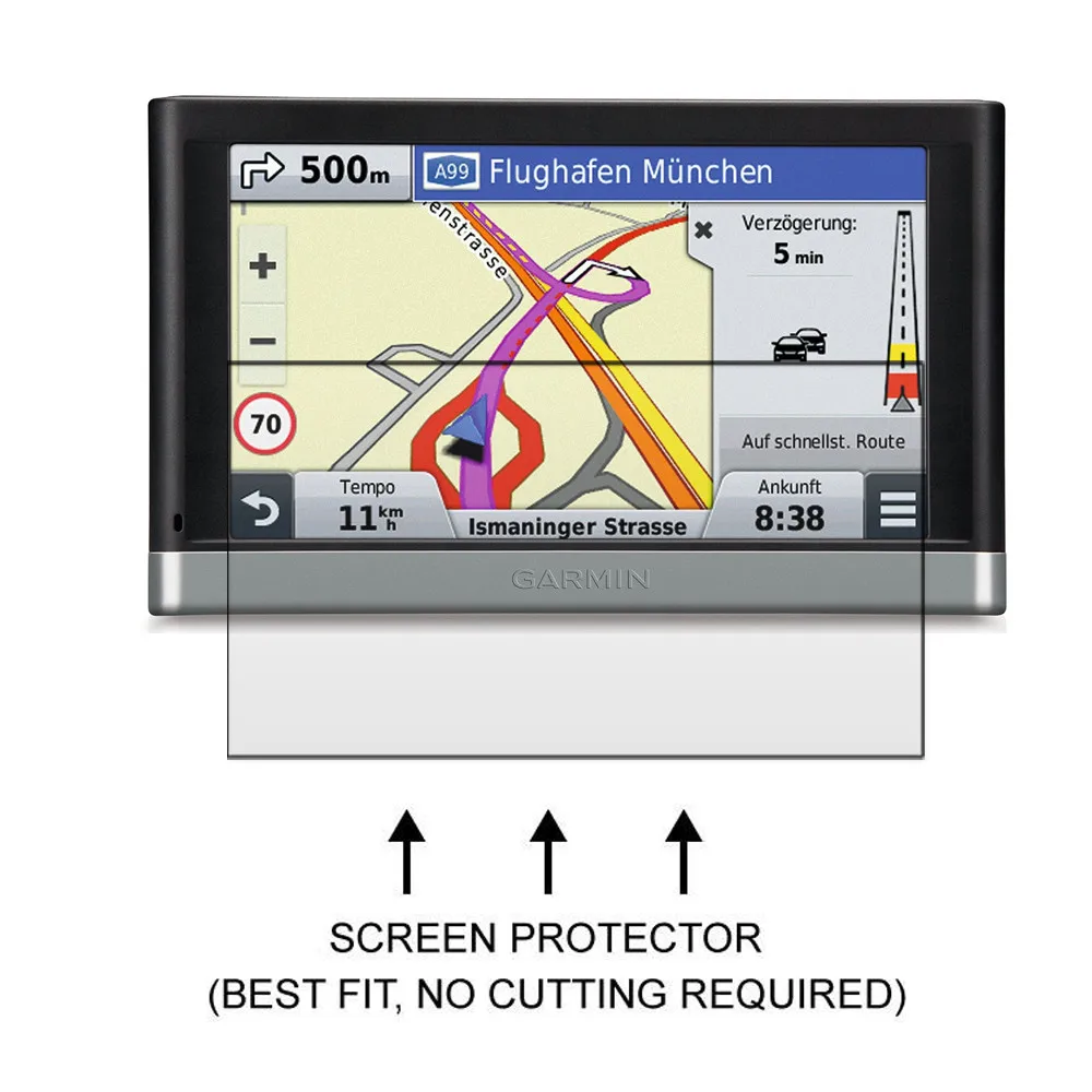 3 * Clear Lcd Pet Pellicola Protettiva Antigraffio Per Garmin Nuvi 2598 Lmt 2598Lmt 2598Lmt-D Gps Aeronautico