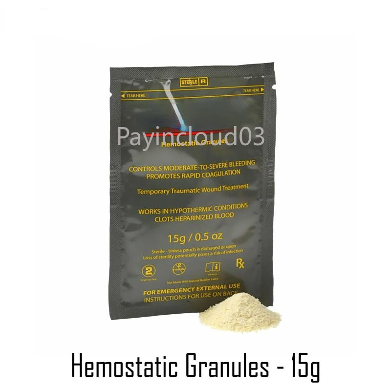Polvere Emostatica Di Chitosano, Granuli Emostatici Di Celox Del Regno Unito, 15G, Ifak