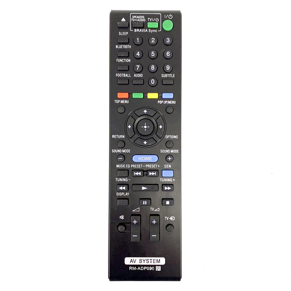 Per Il Telecomando Rm-Adp090 Sostituire Per Il Sistema Sony Av Hbd-E2100 Dbd-E3100 Bdv-E4100 Bvd-E6100