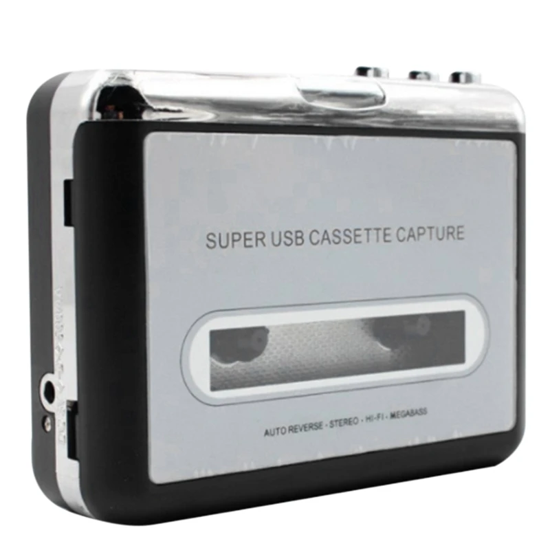 Rise-Usb Cassette Tape To Pc Super Usb Cassette-To-Mp3 Cattura Audio Music Player Convertitore Cd