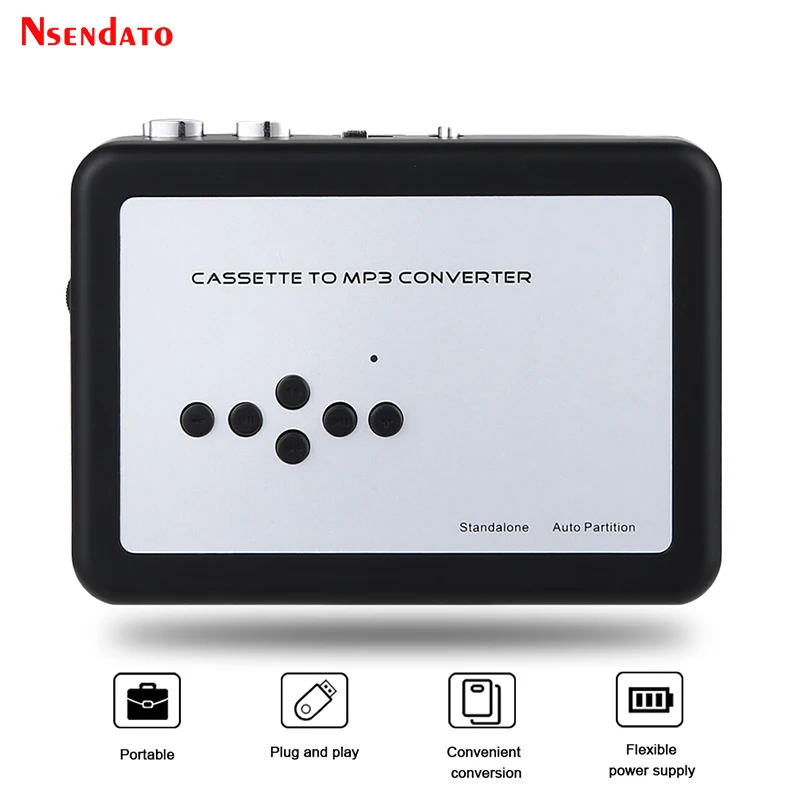 Ezcap 231 Usb Cassette Tape Music Audio Player To Mp3 Converter Nastri Lettore Di Cassette Registratore Salva File Mp3 Su Usb Flash/Usb