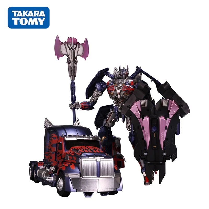 In Magazzino Trasformatori Originali Takara 10Th Anniversary Mb20 Leader Optimus Prime Anime Figure Action Figures Model Toys