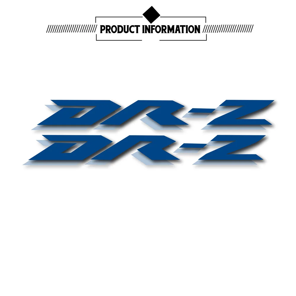 Nuovo Moto Rcycle Bicicletta Serbatoio Carburante Adesivo Ruota Casco Moto Impermeabile Logo Riflettente Per Suzuki Drz Dr-Z Dr Z Dr-Z