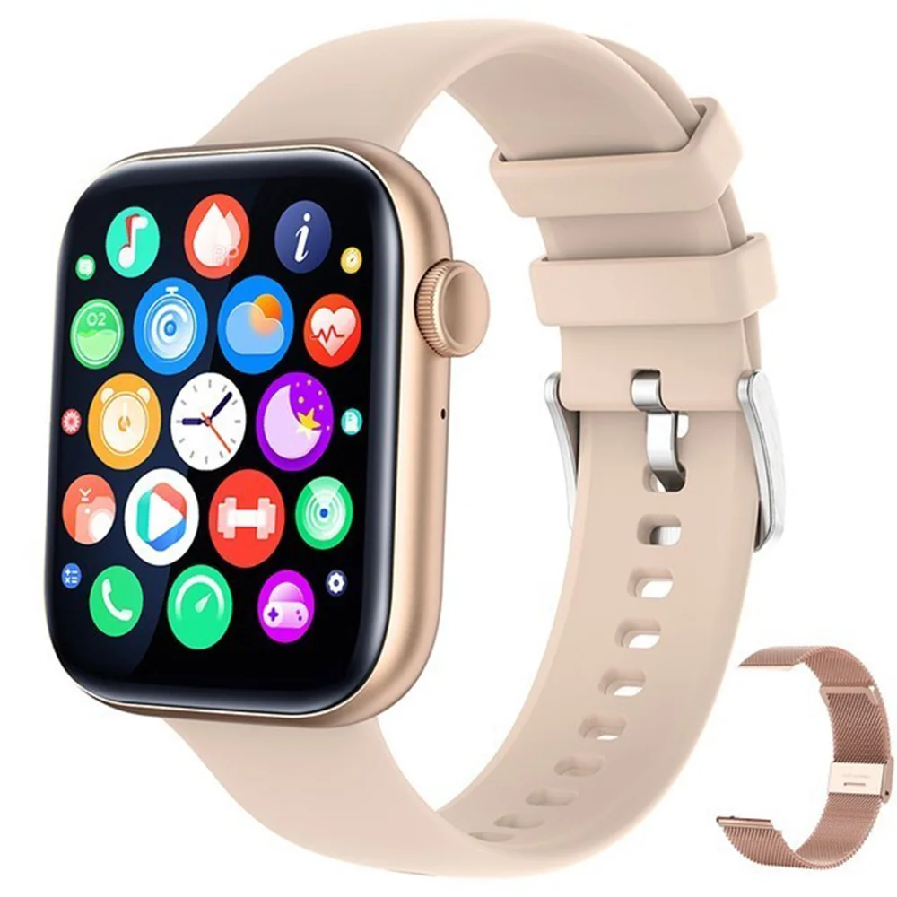 Round Bluetooth Answer Call Watches 120 + Sport Smartwatch Uomo Donna Per Oneplus Nord Ce 3 Lite 5G Bq 6645L Honor 50 60 Pro Htc
