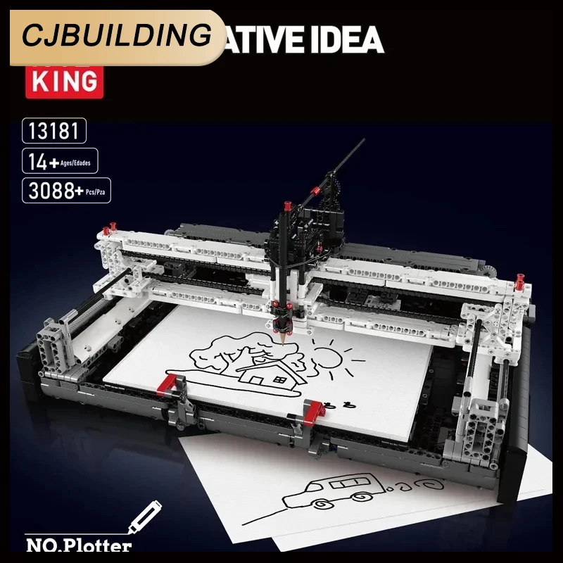 Mold King 13181 Plotter Di Programmazione Creativa Building Blocks Set Technical Stem Brick Assembly Toys Regalo Di Natale Per Bambini Per Ragazzo