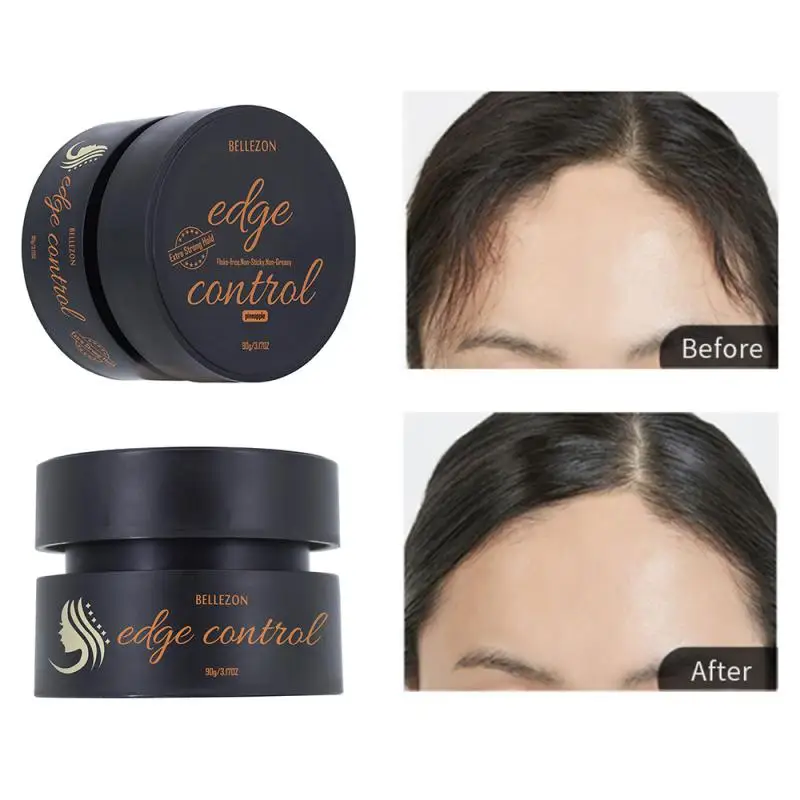 Strong Hold Hair Gel Wax Cream Broken Hair Finishing Gel Hair Universal Lasting Hair Balsamo Oil Wax Hair Styling Edge Control