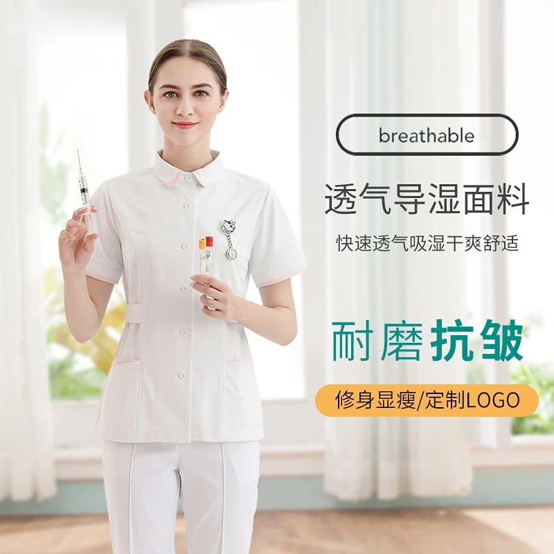 Abito Da Infermiera Abito Primaverile E Autunnale Da Donna A Maniche Lunghe E Corte Abito Separato Stomatologia Ambulatoriale Medicina Salone Di Belle