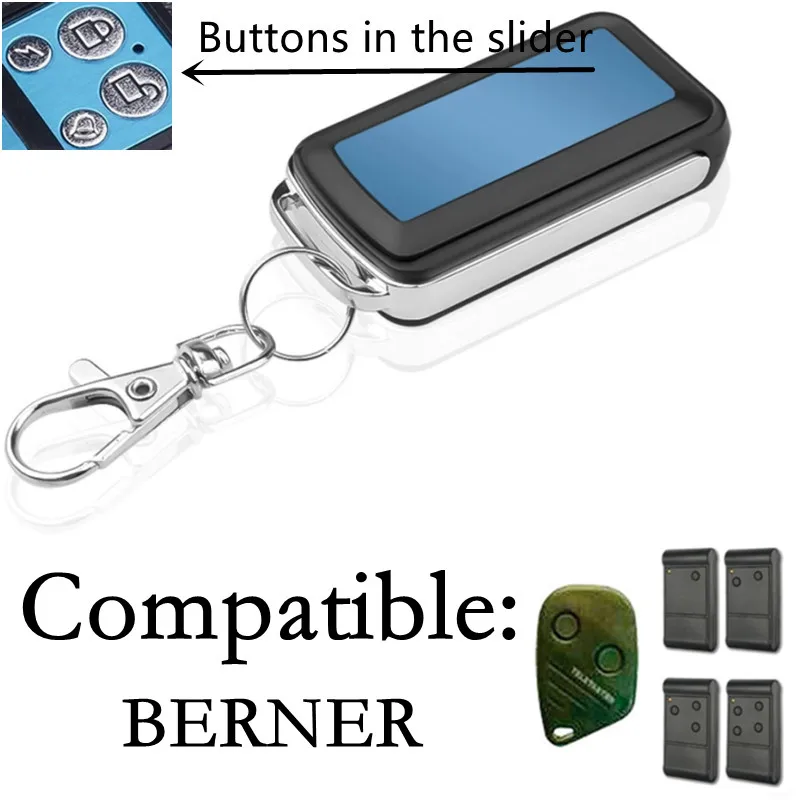 Telecomando Per Cancello Berner 433Mhz Per Tedsen Elka Telemaster Skx1Md Skx2Md Skx3Md Skx4Md Comando Garage 433.92Mhz