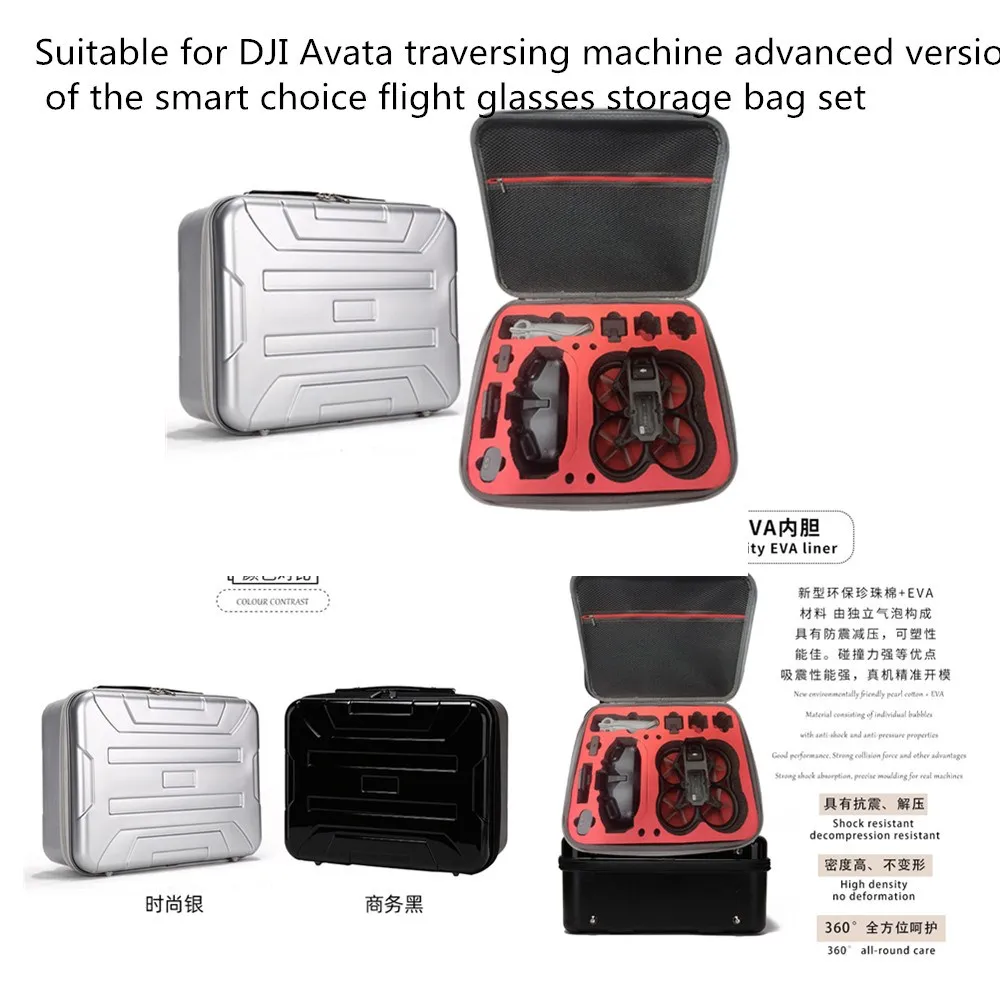 Adatto Per Dji Avata Traversing Machine Versione Avanzata Di Smart Choice Flying Glasses Storage Bag Suit Accessori Per Valigie