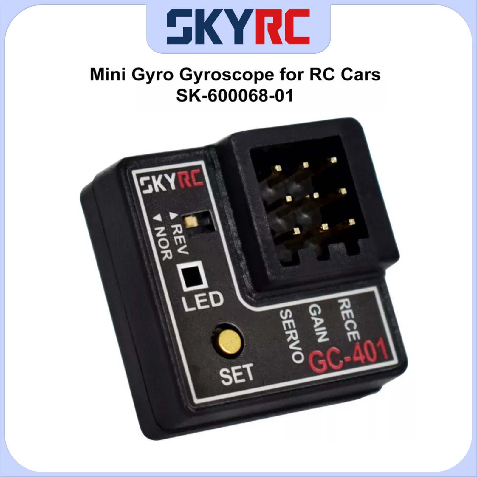Skyrc Gc301/Gc401 4-8.4V Mini Giroscopio Sensore Giroscopio Per Wltoys K969 Rc Uscita Sterzo Auto Correttivo Compatto Integrato