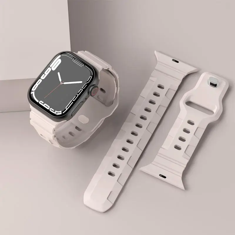 Per Iwatch Series 1 2 3 4 5 6 7/Iwatch Se Cinturino In Silicone Per Apple Smart Watch Band Sport Uomo Donna Bracciale Per Apple Iwatch