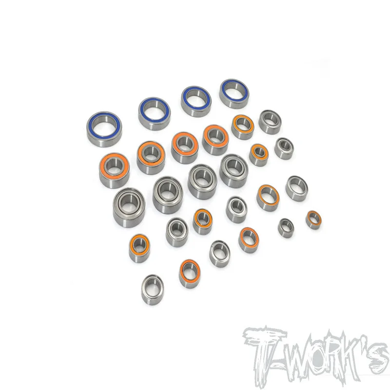 Originale T Works Bbs-X3Gts Set Di Cuscinetti A Sfera Di Precisione (Per Hong Nor X3 Gts ) 28 Pezzi. Parte Rc